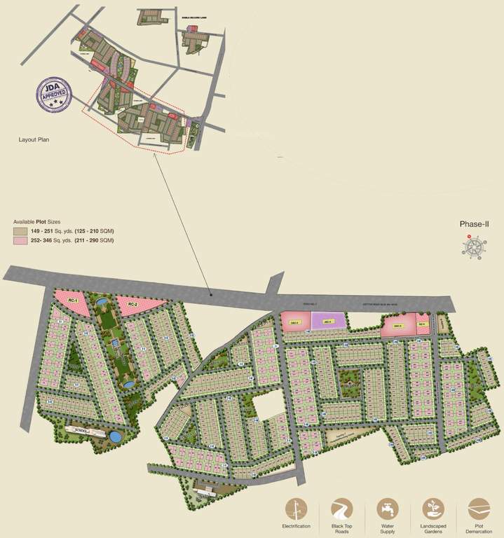  florence town Layout Plan