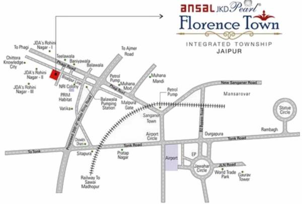  florence-town Location Plan