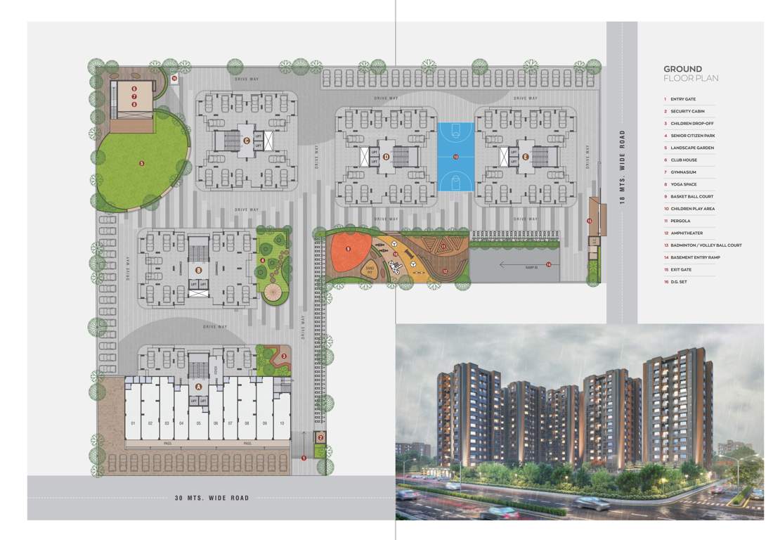  kalasagar skies Block A Cluster Plan