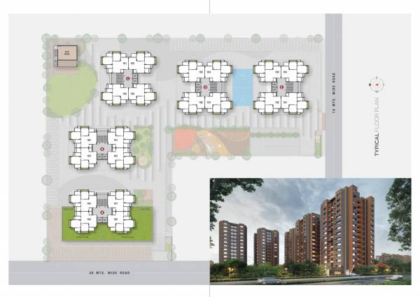  kalasagar-skies Block A Cluster Plan
