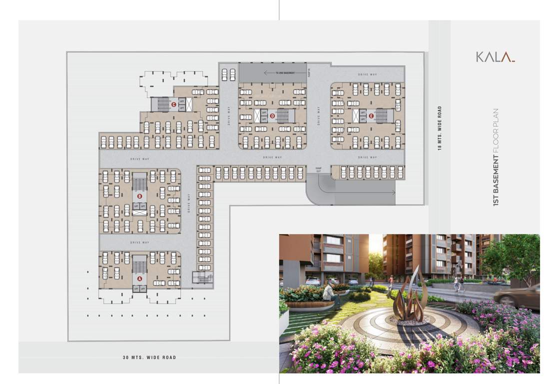  kalasagar skies Block A Cluster Plan
