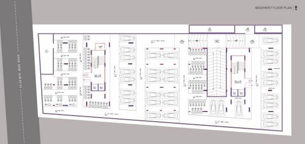  aatishya-100 Block A & B Cluster Plan for Basement