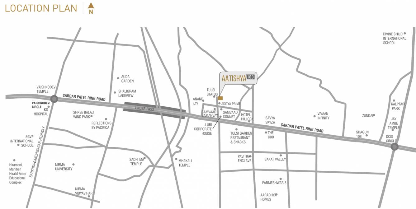  aatishya 100 Location Plan