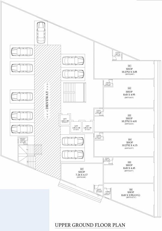  bliss solitaire Bliss Solitaire, Phase I, Building A Cluster Plan for Upper ground Floor