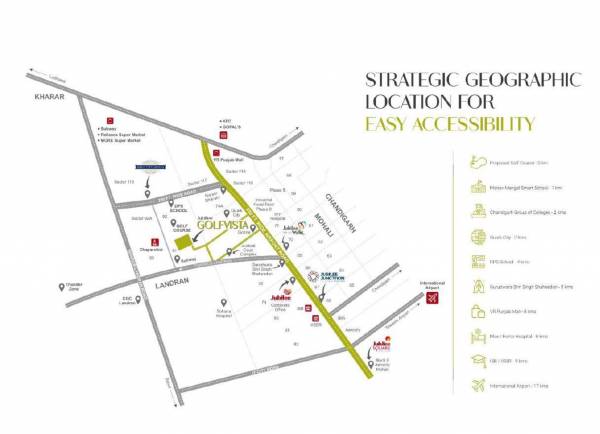  golfvista Location Plan