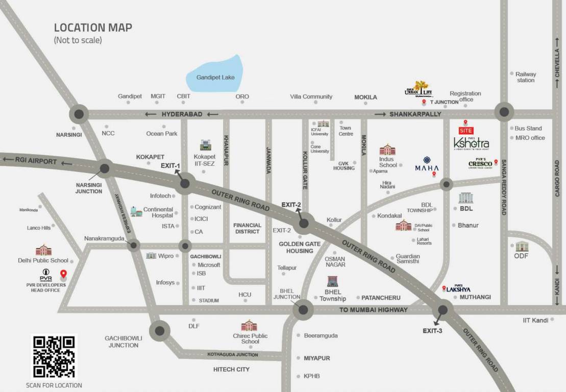  kshetra Location Plan