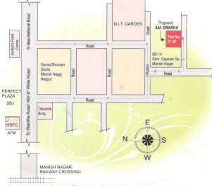  shivam sai dwarka residency Location Plan