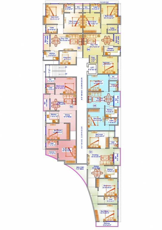  galaxy Geetanjali Galaxy Cluster Plan