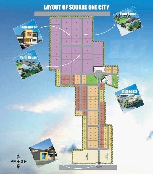  one-city Layout Plan