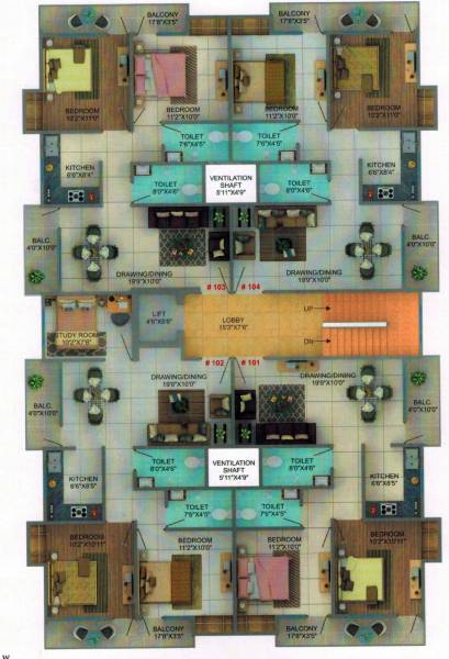  luv-kush-enclave Cluster Plan