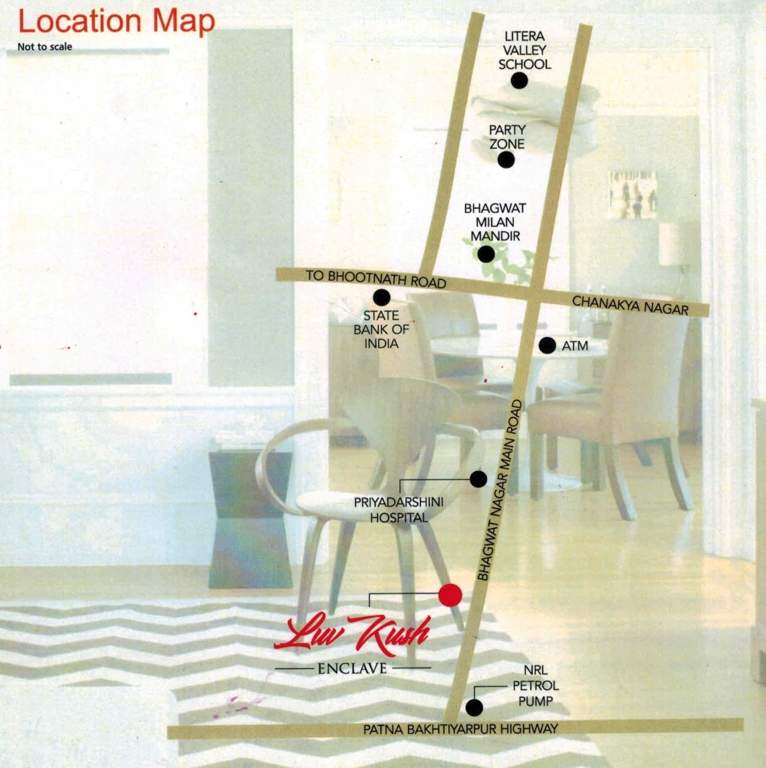 luv kush enclave Location Plan