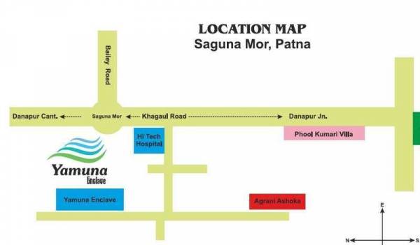  yamuna-enclave Location Plan