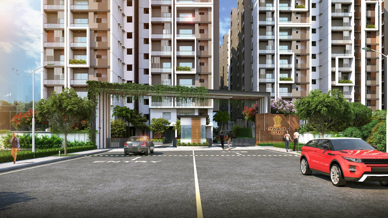  pentagon clouds Elevation