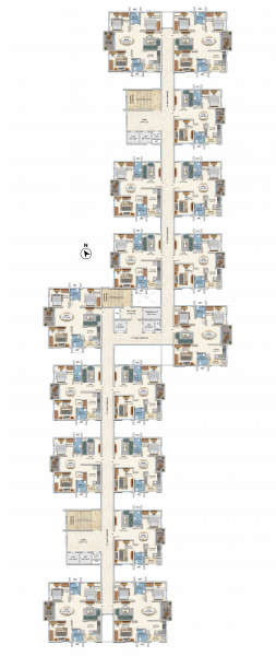 Tower A Cluster Plan asbl-springs Tower A Cluster Plan