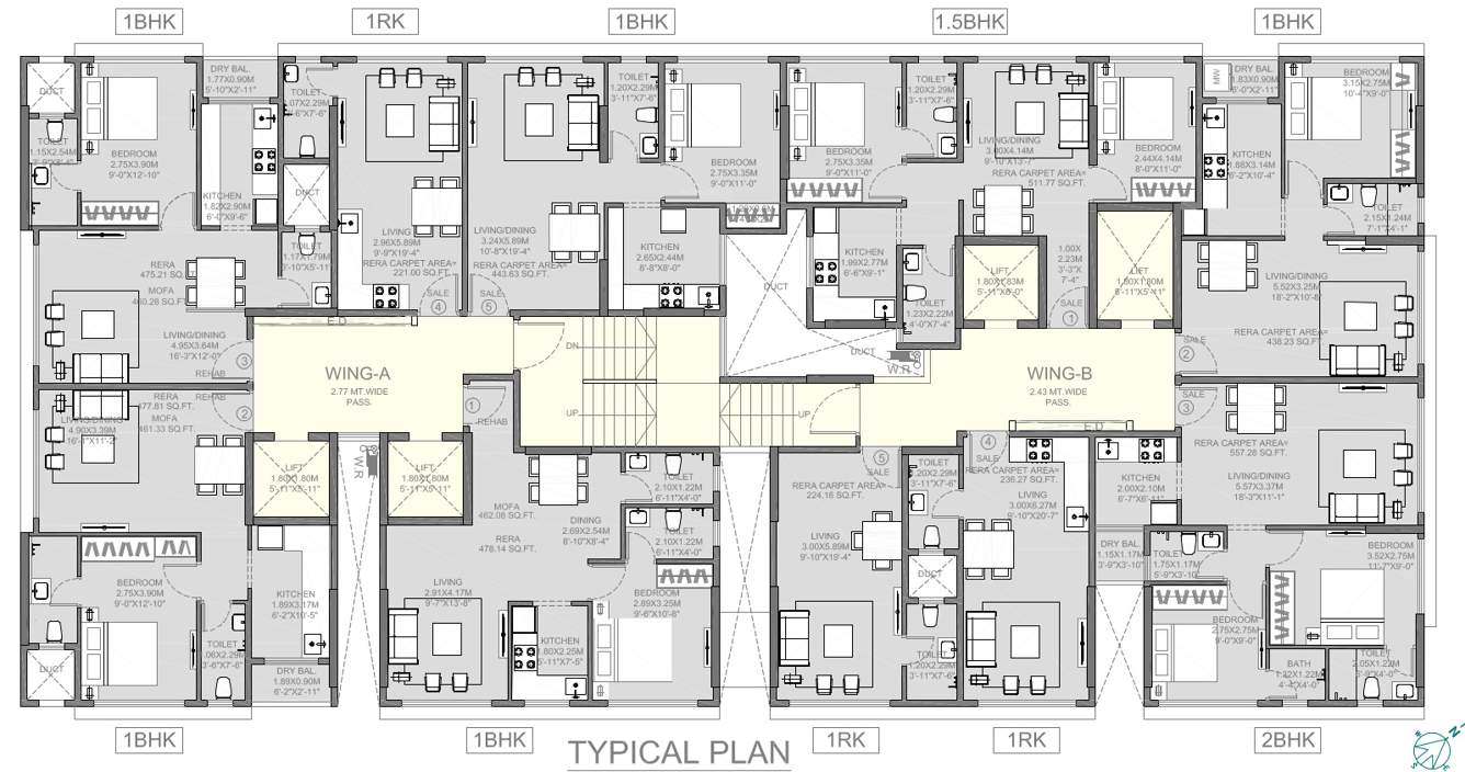  vatika roha kumud Cluster Plan