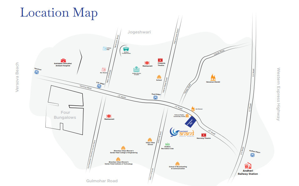  anand chsl Location Plan
