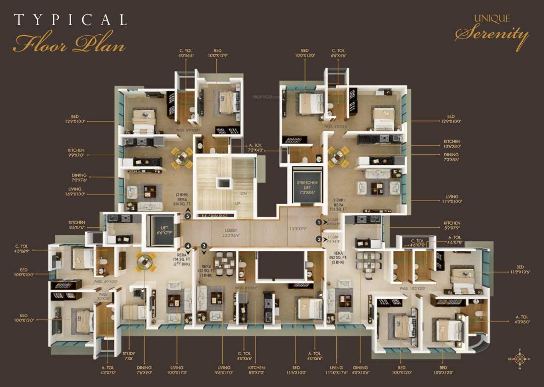  serenity Unique Serenity Cluster Plan