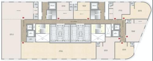  metro-majestic-by-nakshatra-builders-thane Building 1 Cluster Plan
