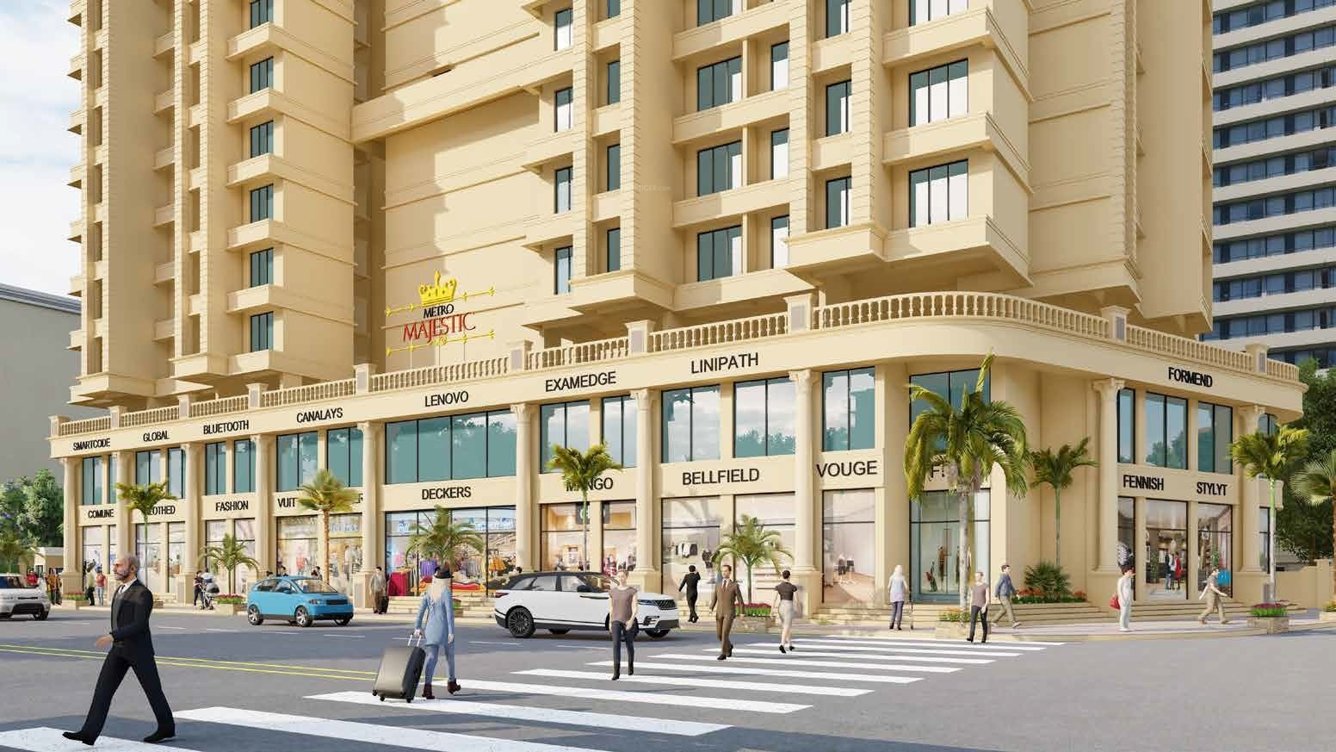  metro majestic by nakshatra builders thane Elevation