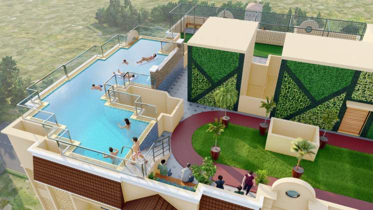  metro majestic by nakshatra builders thane Swimming Pool