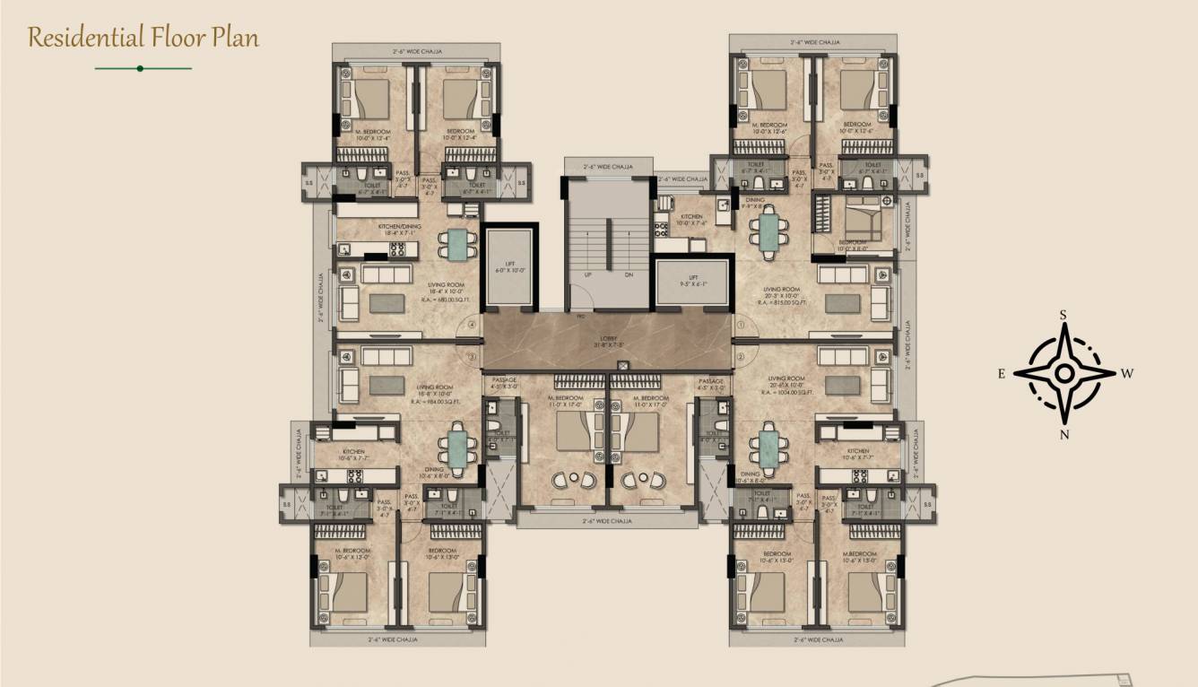  prasanna jeevan building1 Prasanna Jeevan Building1 Cluster Plan