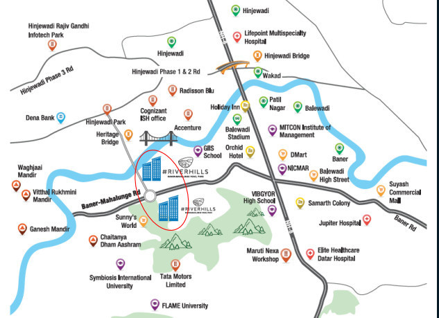 hill retreat Location Plan