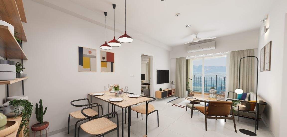 hill retreat Living Area