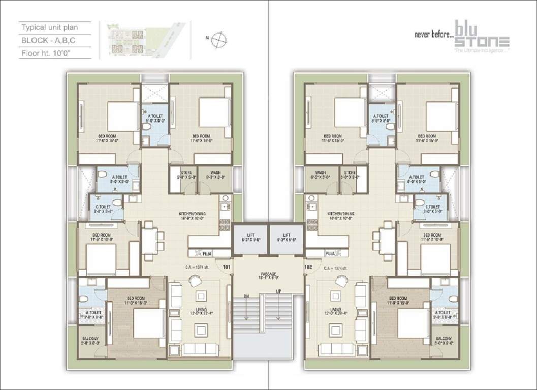  stone 4 Cluster Plan