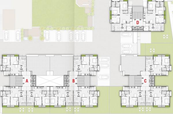  elite Block A,B,C,D Cluster Plan For 11th Floor