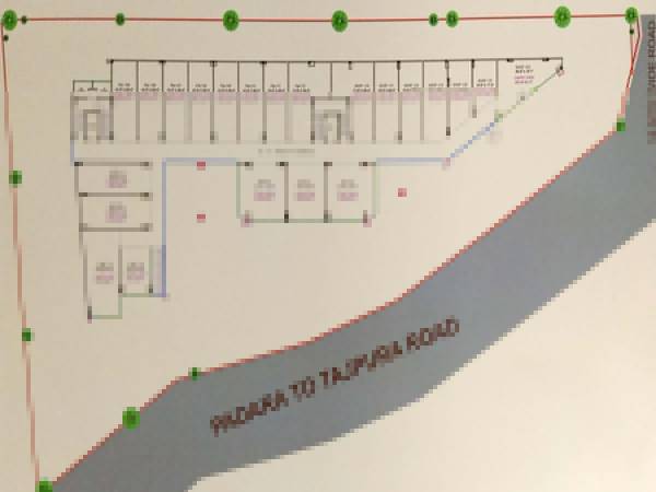  pramukh-the-hub Tower A & B Cluster Plan for 1st Floor
