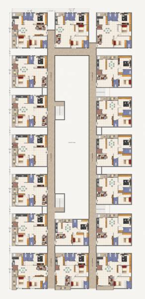  springfield-apartments Springfield Apartments Cluster Plan