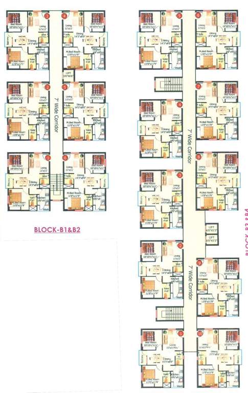  kalyan plaza anex Cluster Plan