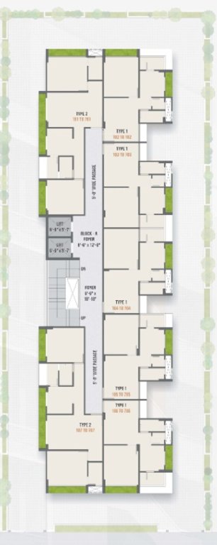  falak residency Layout Plan