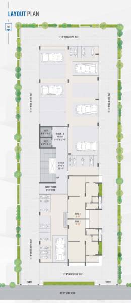  falak-residency Layout Plan