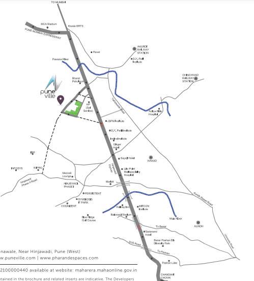  puneville phase iii cluster a Location Plan