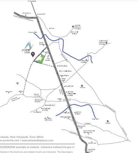 Location Plan puneville-phase-iii-cluster-a Location Plan