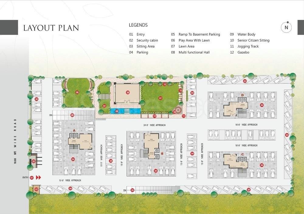  orchid greens Layout Plan