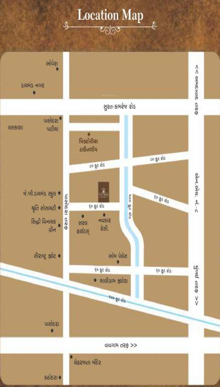  victoria residency Location Plan