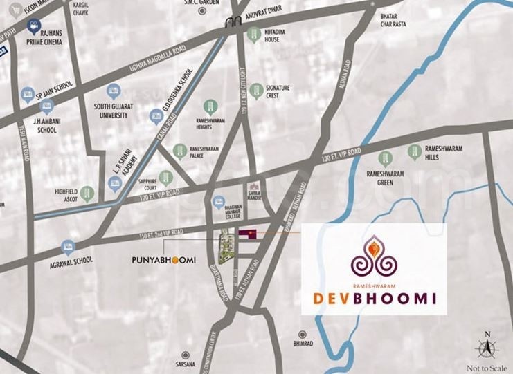  devbhoomi Location Plan