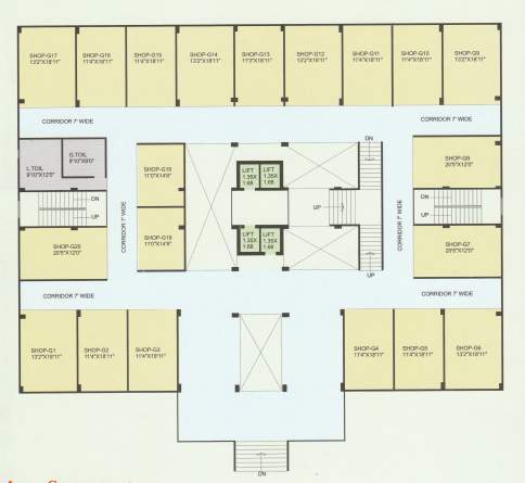  iob galaxy model town Block A Cluster Plan