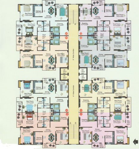 Block D Cluster Plan iob-galaxy-model-town Block D Cluster Plan