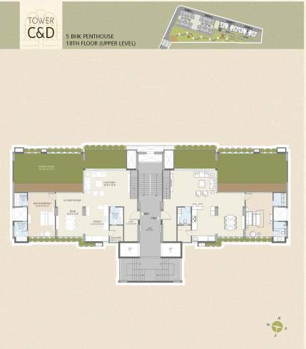  greenwoods aaranya BLOCK G2/1 A Cluster Plan