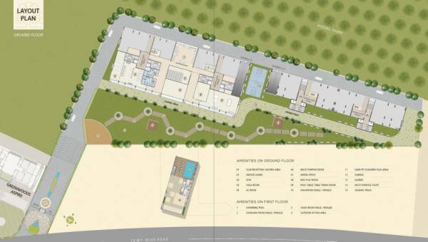  greenwoods-aaranya Layout Plan