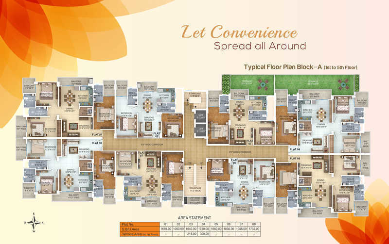  plaza Layout Plan
