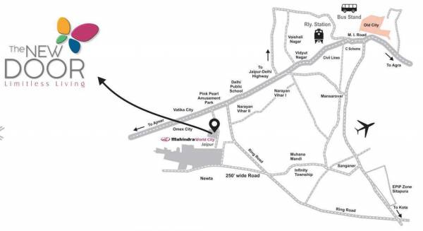  the-new-door Location Plan