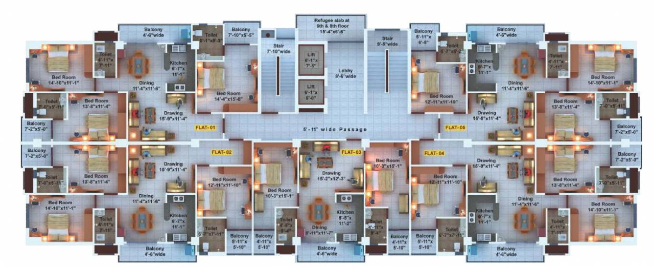  complex Cluster Plan