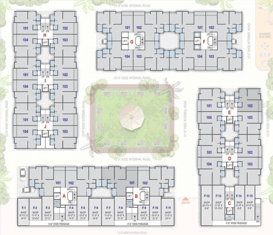  orchid ventura Layout Plan