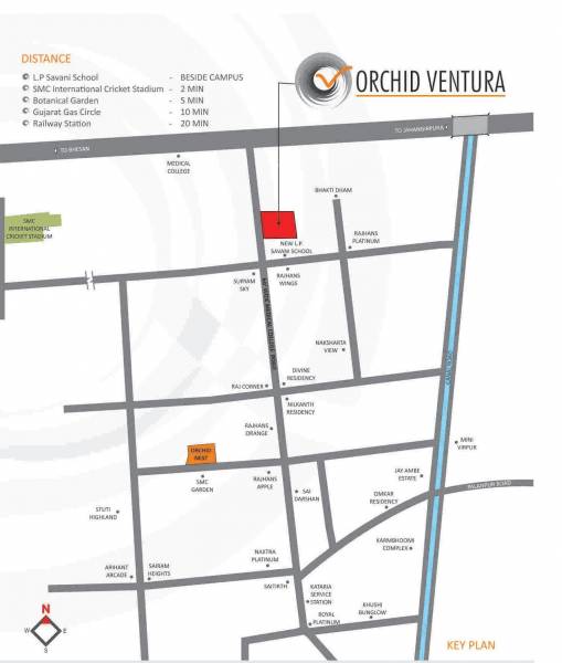 Location Plan orchid-ventura Location Plan