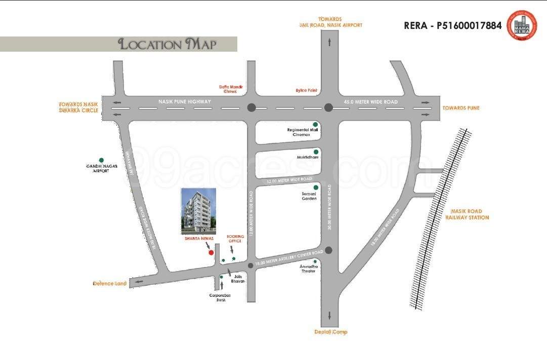  shanta niwas chs Location Plan
