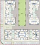  turquoise-greens Cluster Plan For Typical